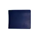 Executive | Plain Blue Leather Wallet